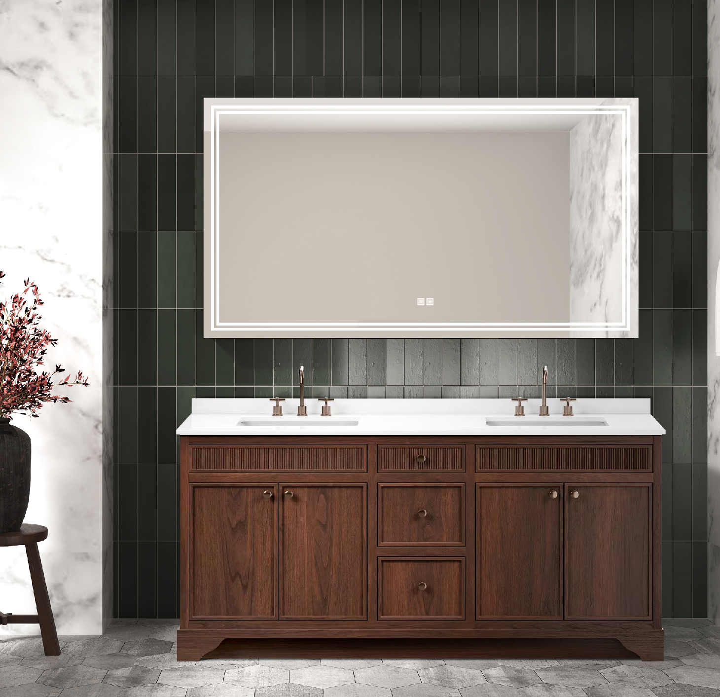 Discover high-quality 72 inch solid wood bathroom vanities from a trusted Vietnam manufacturer. Durable, eco-friendly, and customizable designs for global wholesale buyers.